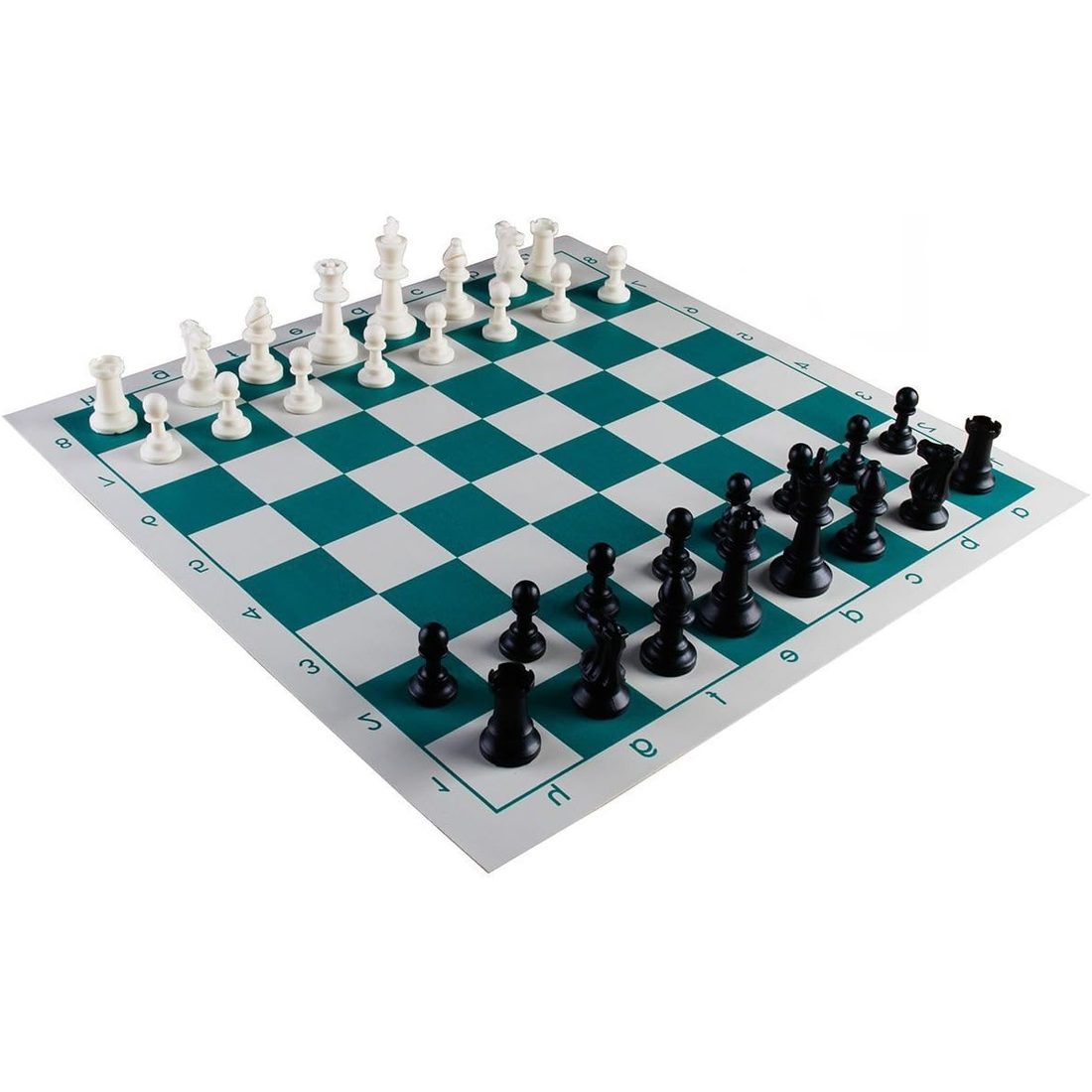 AMEROUS 17" Roll-Up Travel Chess Set in Carry Tube, view 3