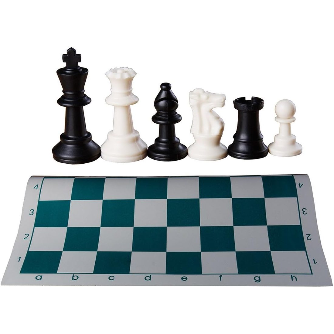 AMEROUS 17" Roll-Up Travel Chess Set in Carry Tube, view 4