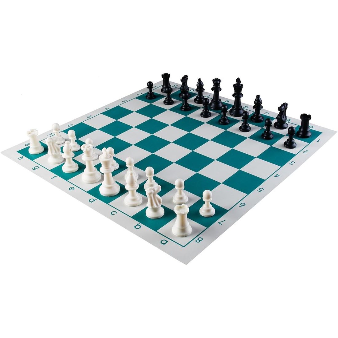 AMEROUS 17" Roll-Up Travel Chess Set in Carry Tube, view 6