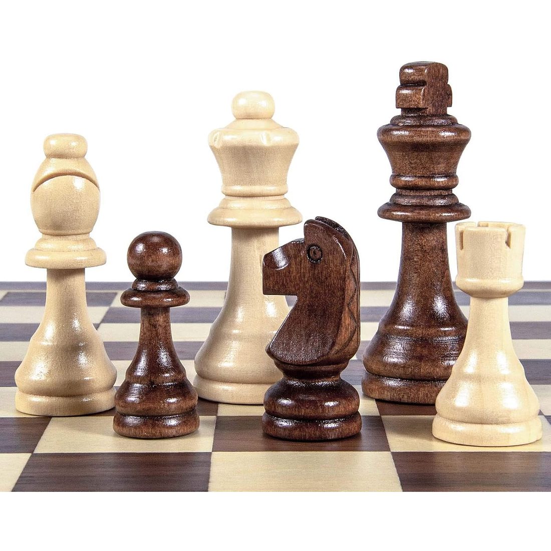 AMEROUS Tournament Staunton Chess Pieces, 3.5" King, view 2
